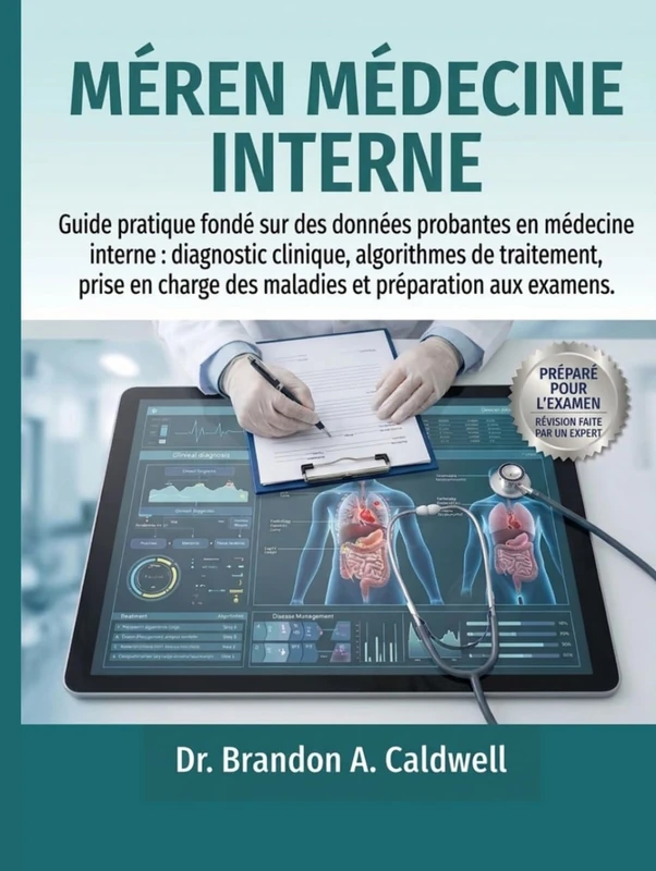 MÈREN MÉDECINE INTERNE: Guide pratique fondé sur des données probantes en médecine interne : diagnostic clinique, algorithmes de traitement, prise en charge des maladies et préparation aux examens