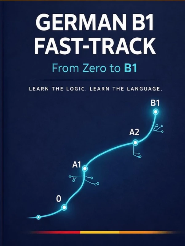 German B1 Fast-Track — From Zero to B1: Learn by Logic, Not Memorization (A Structured Approach for Analytical Learners)