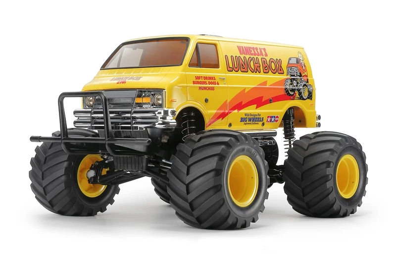 Tamiya 58755 1:12 RC Lunch Box EVO. CW-01E - Remote Controlled Car, Vehicle, Model Making, Assembly, Hobbie, RC Construction Kit, Unpainted