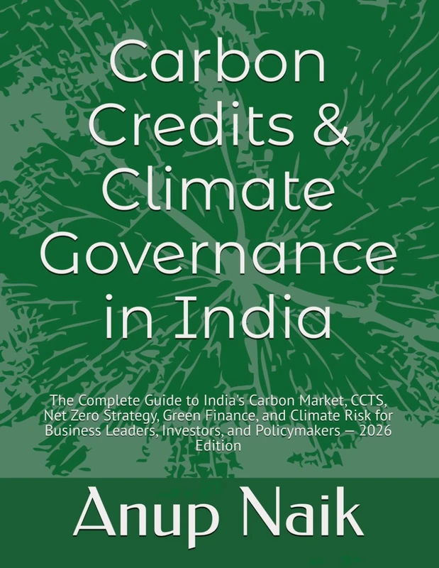 Carbon Credits & Climate Governance in India: The Complete Guide to India's Carbon Market, CCTS, Net Zero Strategy, Green Finance, and Climate Risk ... — 2026 Edition (Corporate Governance) - Image 1