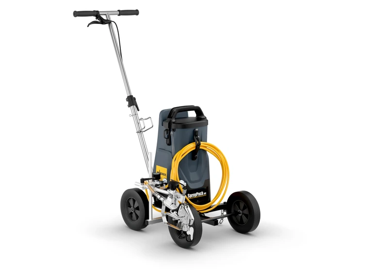 Wagner LineCart Marker Trolley with SprayPack 18V - Perfect Markings – Fast and Accurate*incl. Battery and Charger*