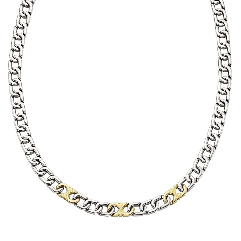 Emporio Armani Men's Two-Tone Necklace, EGS3297040
