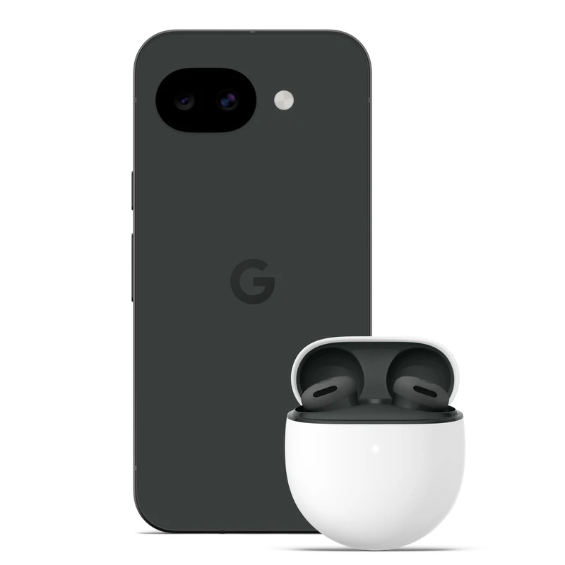 Google Pixel 10a Obsidian, 256GB + Pixel Buds 2a