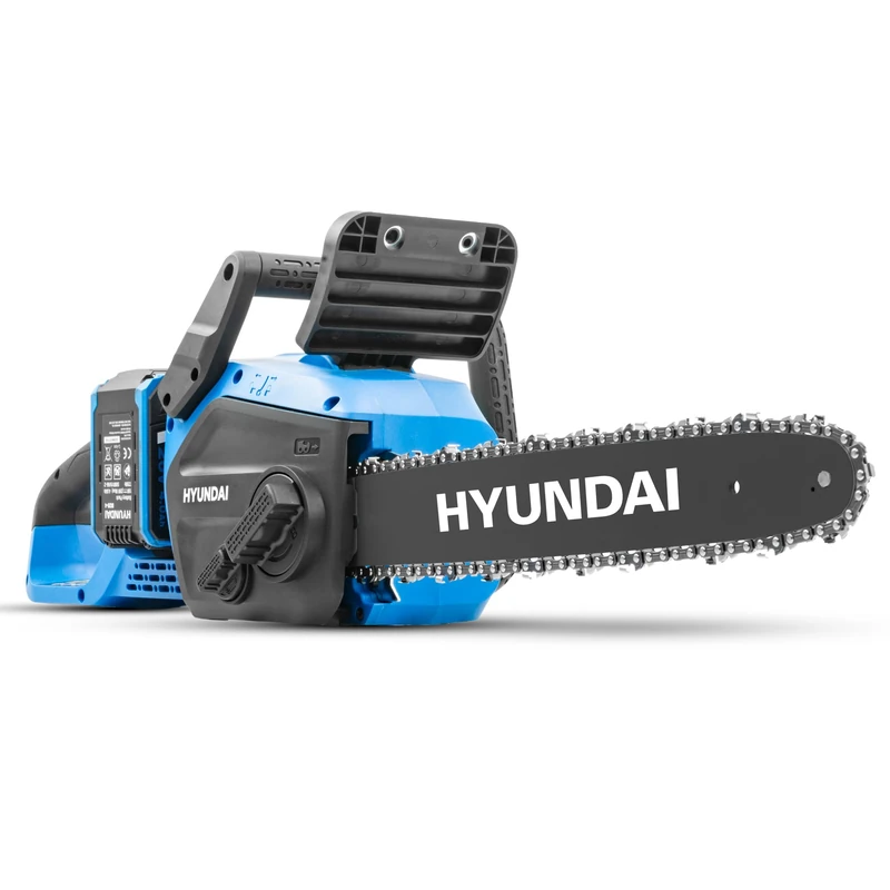 Hyundai 14” / 350mm 40V Cordless Chainsaw (2x20V), Brushless Motor, Auto Chain Oiling, Anti-Kickback Brake, 2X 4.0Ah Batteries & Charger - Image 1