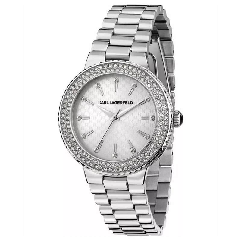 Reloj Karl Lagerfeld - Kaiser 36mm 3h Silver Dial Ss Brr / 5 Atm - Image 1