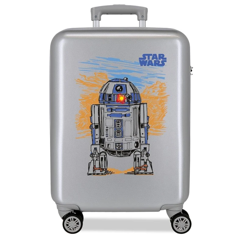 Star Wars Joumma Galaxy Cabin Case Silver 38x55x20 cm Rigid ABS Side Combination Lock 35L 2.5kg 4 Double Wheels Hand Luggage - Image 1