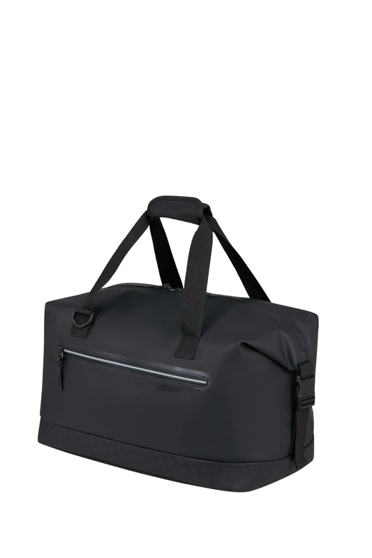 American Tourister Urban Tide - Travel Bag 60 cm Men & Women - Weekender/Sports Bag, Water-Repellent, Lightweight & Spacious - for Holiday, Short Trip & Sport - 41.5L - Black