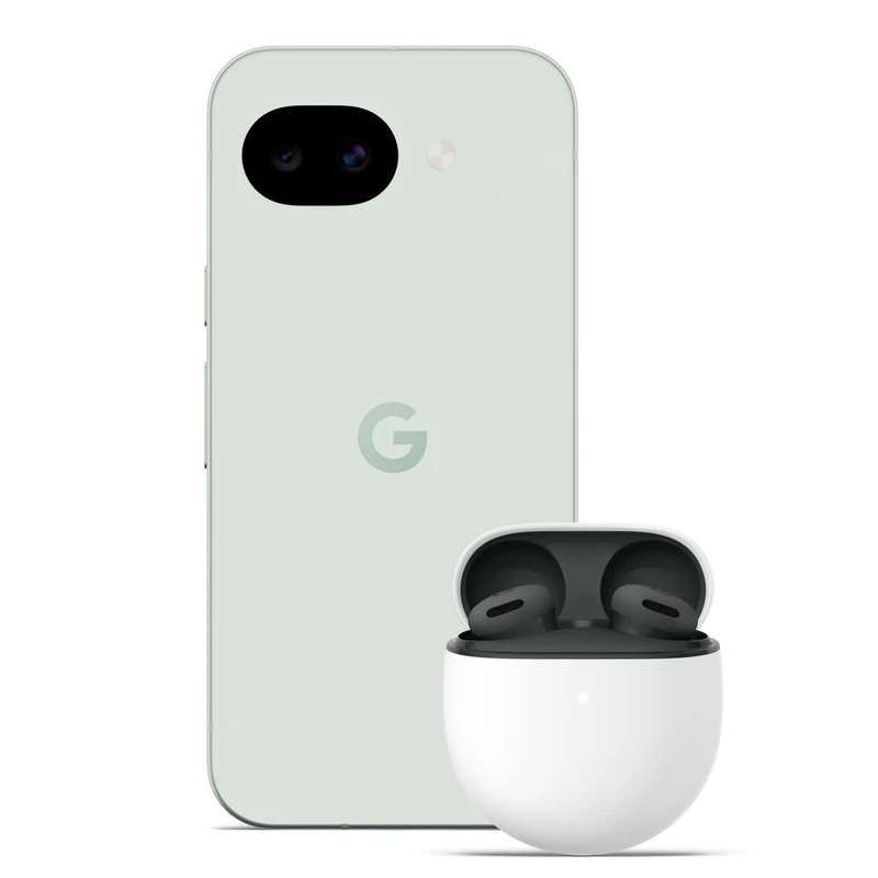 Google Pixel 10a Fog, 256GB + Pixel Buds 2a