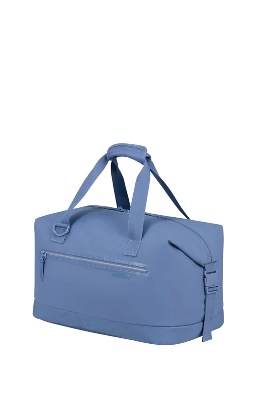 American Tourister Urban Tide - Travel Bag 60 cm Men & Women - Weekender/Sports Bag, Water-Repellent, Lightweight & Spacious - for Holiday, Short Trip & Sport - 41.5L - Blue (Storm Blue)