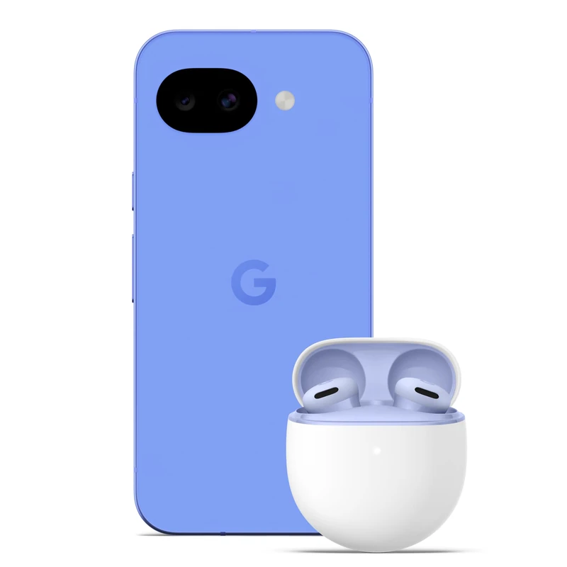 Google Pixel 10a Lavender, 256GB + Pixel Buds 2a