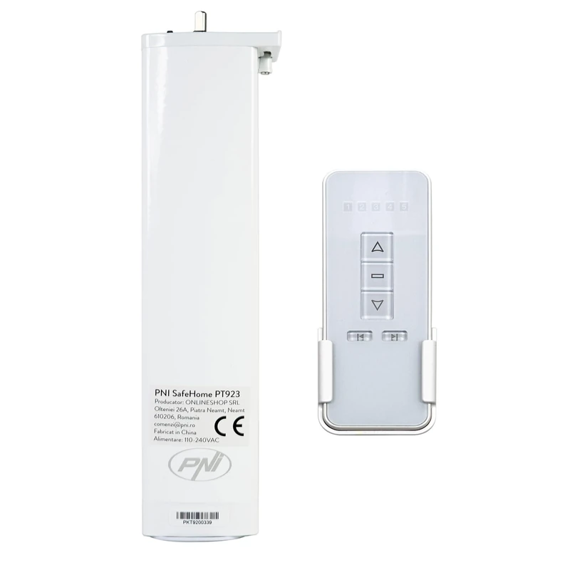PNI SafeHome PT923 Intelligent Motor Pack for Curtains with Adhesive Pad Flag - Image 1
