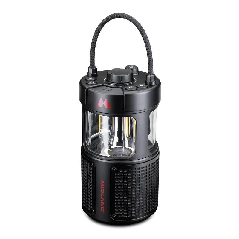 Midland ER LANTERN LED Lantern with Bluetooth Speaker