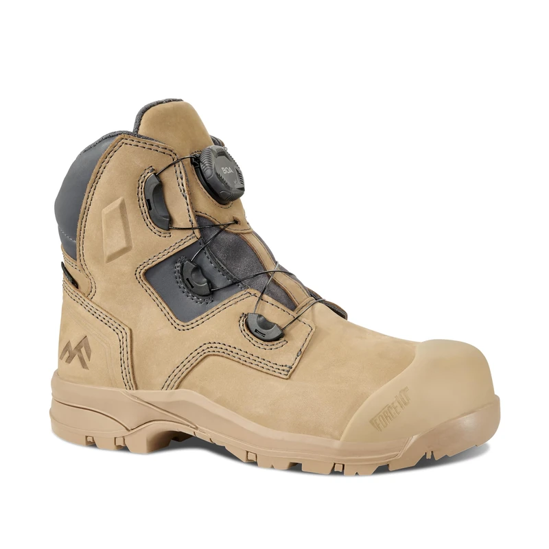 Rock Fall Hurricane RF720 Work & Utility Safety Boots Unisex, Steel Toe Cap Boots, SRC Slip Rated and Water Repellent, Cold Insulated and Wide Fitting UK 6