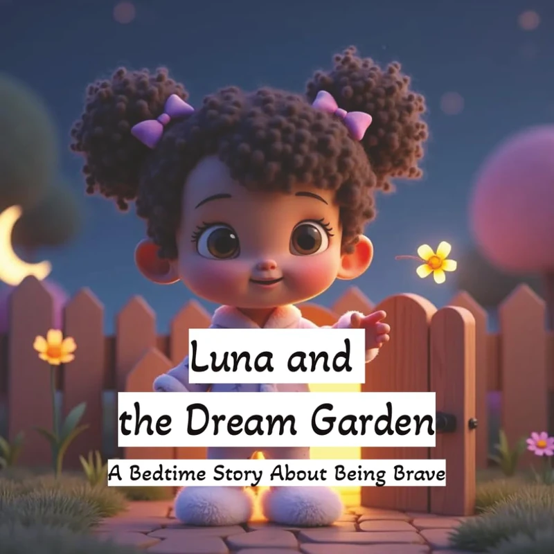 Luna and the Dream Garden: A Bedtime Story About Being Brave: A Magical Goodnight Picture Book for Kids Ages 3-6 | Sweet Dreams and Imagination