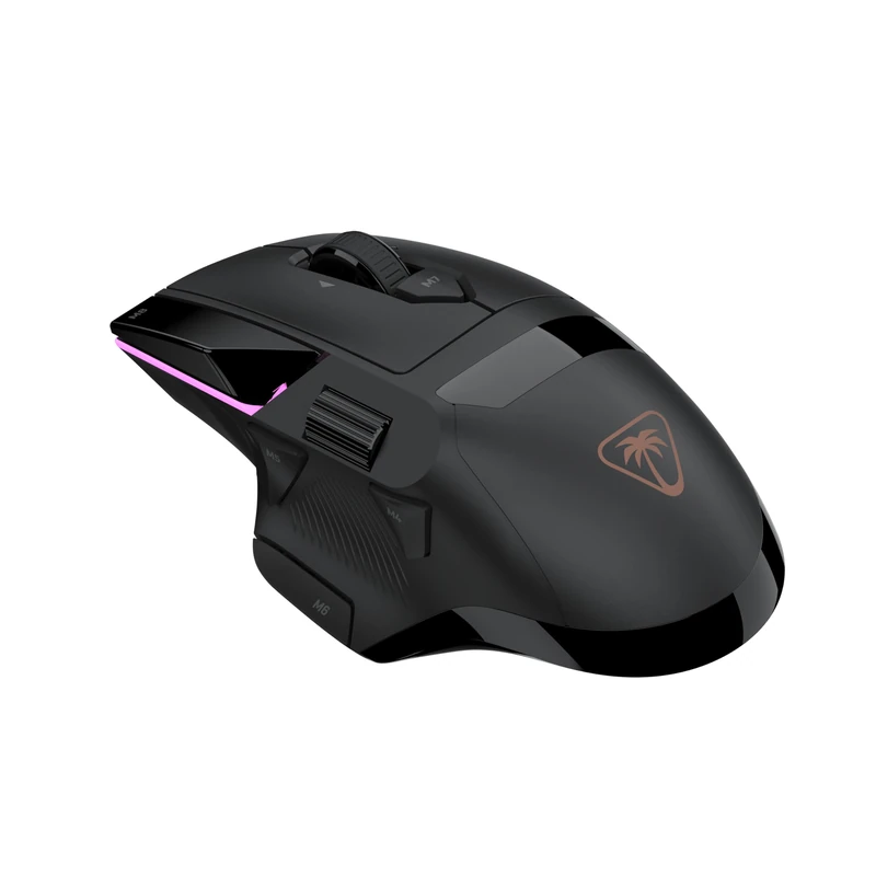 Turtle Beach Command Series MC5 Wireless Gaming Mouse - 8K Polling Rate, Owl‑Eye 30K DPI Optical Sensor, 4D Scroll Wheel, Titan Optical Switches, RGB Lighting, 35‑Hour Battery