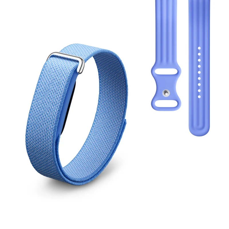 Google Fitbit Air - Screenless Activity Tracker with Fitness, Heart Rate, and Sleep Tracking - Works with iOS and Android - Lavender + Fitbit Air Active Band - Lavender, Large