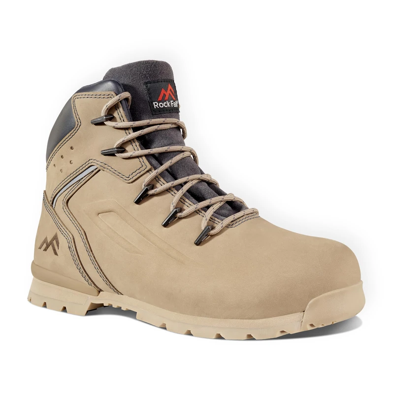 Rock Fall Dallas RF380 Work & Utility Safety Boots Unisex, Steel Toe Cap Boots, SRC Slip Rated and Water Repellent, Cold Insulated and Wide Fitting UK 10