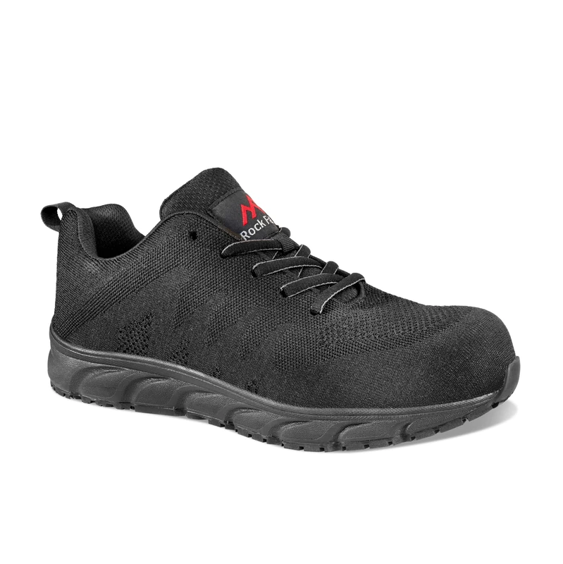 Rock Fall Apollo RF116 Work & Utility Safety Boots Unisex, Steel Toe Cap Boots, SRC Slip Rated and Water Repellent, Cold Insulated and Wide Fitting UK 10 Black