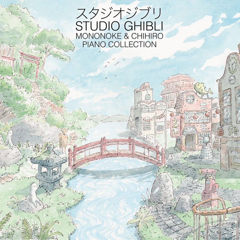 STUDIO GHIBLI - MONONOKE & CHIHIRO PIANO COLLECTION [VINYL] - Image 1