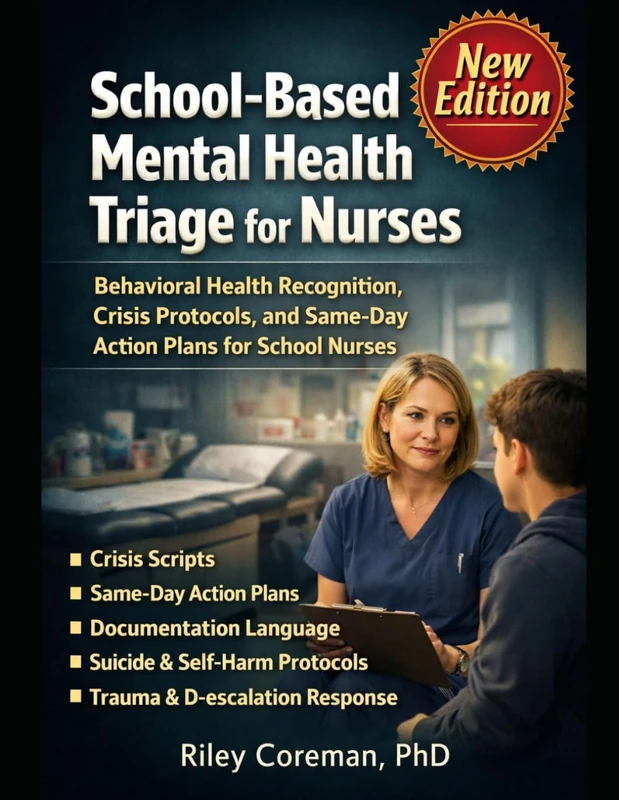 School-Based Mental Health Triage for Nurses: Behavioral Health Recognition, Crisis Protocols, and Same-Day Action Plans for School Nurses
