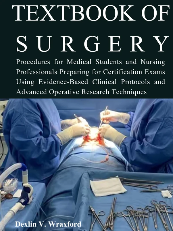 TEXTBOOK OF SURGERY: Procedures for Medical Students and Nursing Professionals Preparing for Certification Exams Using Evidence-Based Clinical Protocols and Advanced Operative Research Techniques
