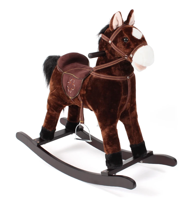 Bayer Chic 2000 - Joe Rocking Horse Dark Brown - Image 1