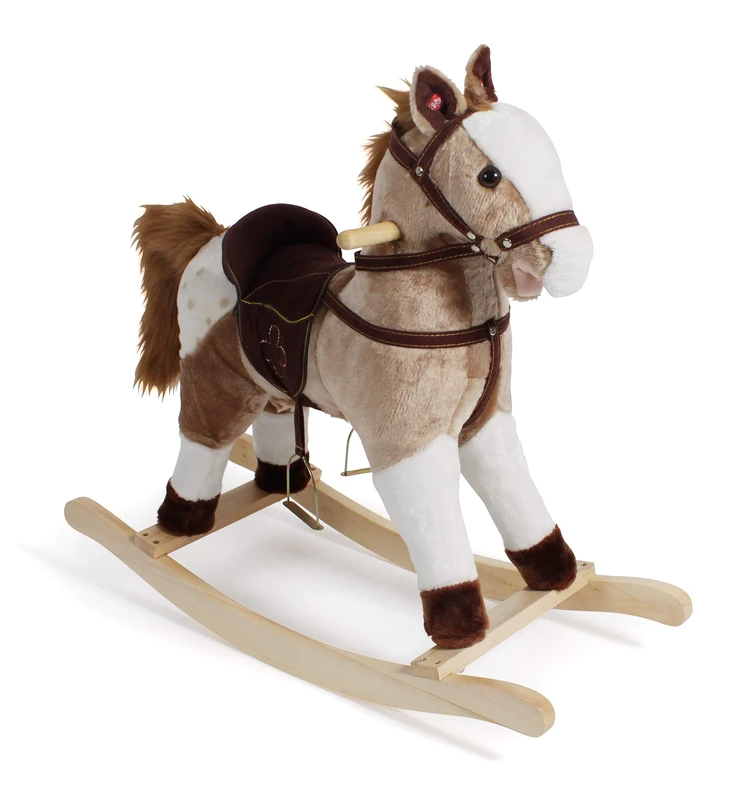Bayer Chic 2000 - Rocking Horse, Light Brown, 75 x 30 x 71 cm - Image 1