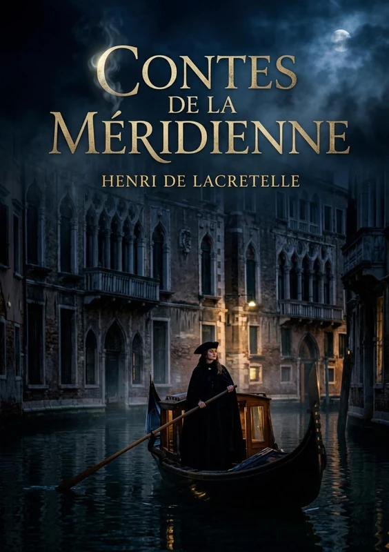 Contes de la méridienne: Des récits enchanteurs d'Henri de Lacretelle, où Venise devient le théâtre de rêves et de passions fugitives, entre gondoles et palais mystérieux. - Image 1