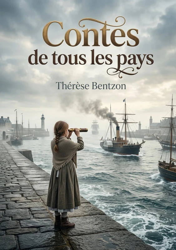 Contes de tous les pays: Les contes de Thérèse Bentzon, une invitation au voyage et à la découverte des cultures du monde, à travers le regard d'une jeune fille rêvant de devenir marin.