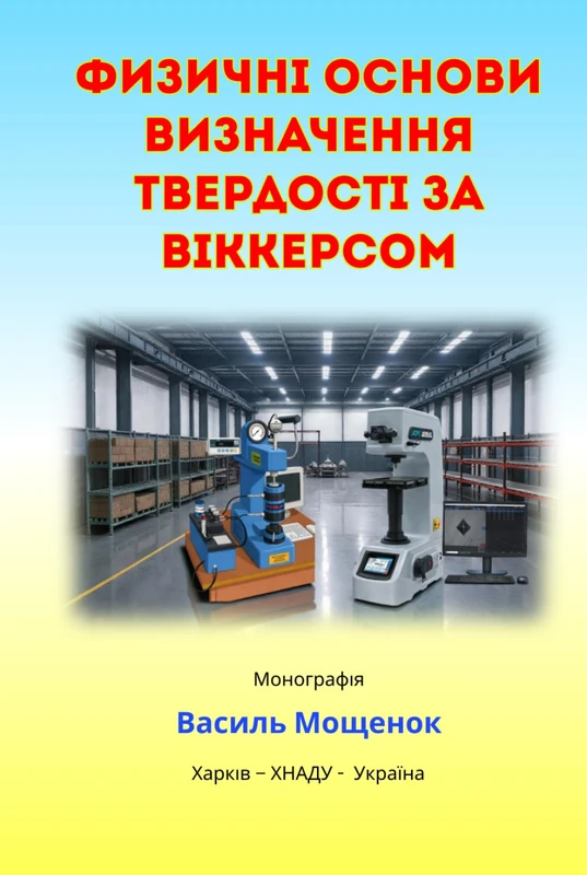 ФИЗИЧНІ ОСНОВИ ВИЗНАЧЕННЯ ТВЕРДОСТІ ЗА ВІККЕРСОМ