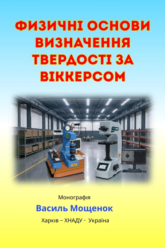 ФИЗИЧНІ ОСНОВИ ВИЗНАЧЕННЯ ТВЕРДОСТІ ЗА ВІККЕРСОМ