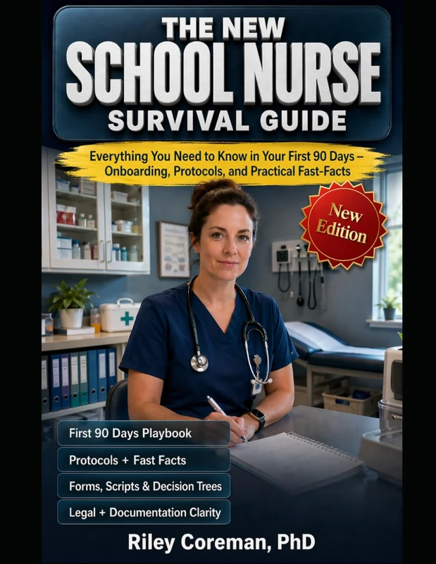 The New School Nurse Survival Guide: Everything You Need to Know in Your First 90 Days — Onboarding, Protocols, and Practical Fast-Facts