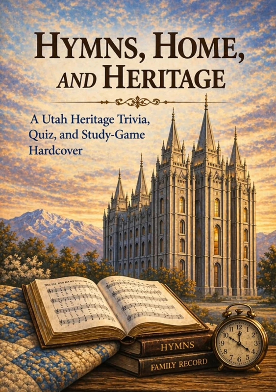 Hymns, Home, and Heritage: A Utah Heritage Trivia, Quiz, and Study-Game