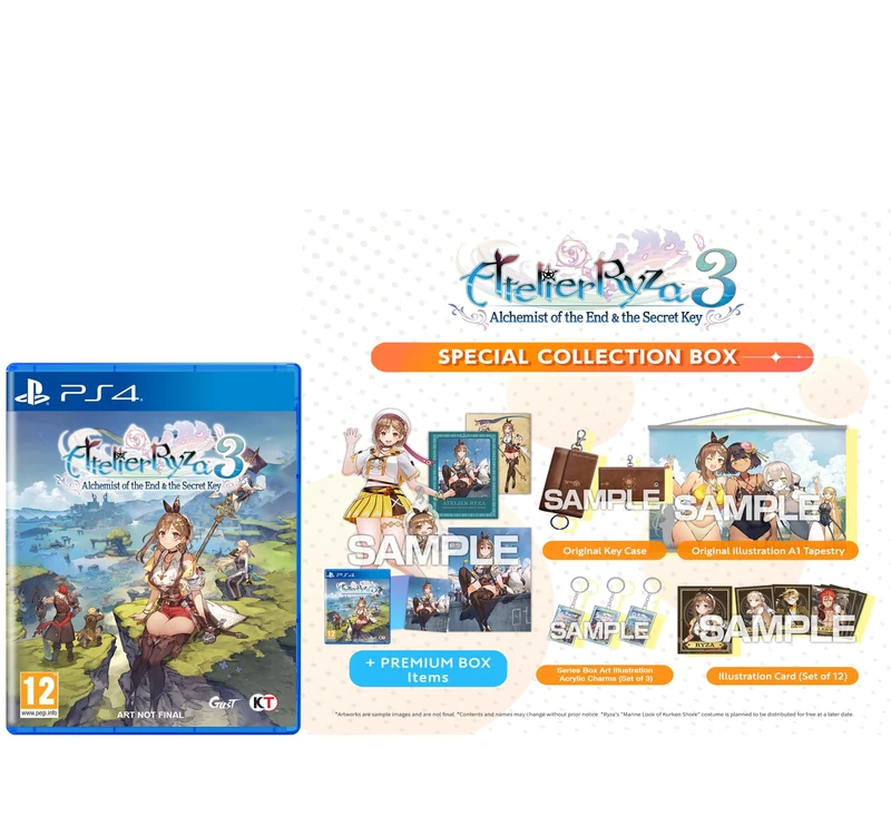 Atelier Ryza 3: Alchemist of the End & the Secret Key - SPECIAL COLLECTION BOX (PS4)