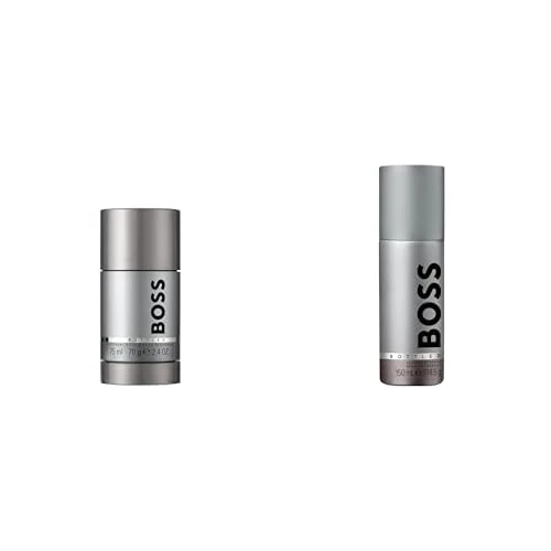 BOSS Bottles Deodorant Stick 70g and BOSS Bottled Deodorant Spray 150ml for Him
