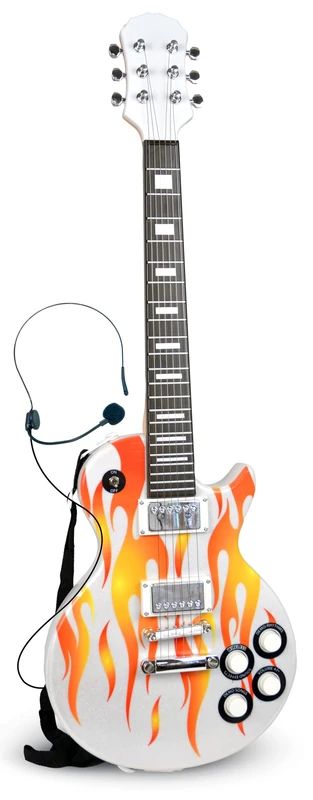 Wireless Electronic Guitar Gibson Model Toy with Headset - Image 1