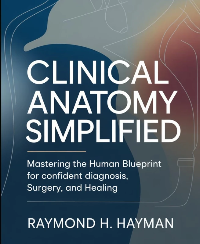 Clinical Anatomy Simplified: Mastering the Human Blueprint for Confident Diagnosis, Surgery, and Healing