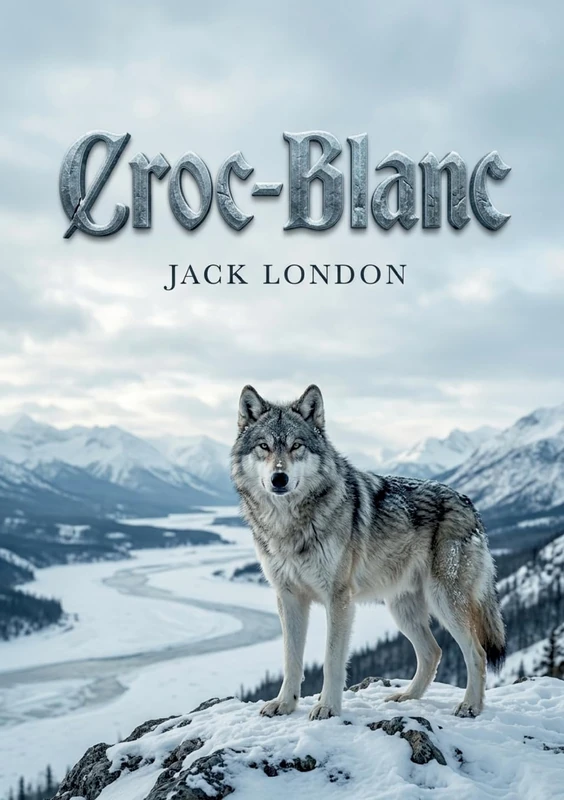 Croc-Blanc: Les aventures sauvages d'un chien loup dans lesétendues glacées du Grand Nord, un roman captivant de Jack London.