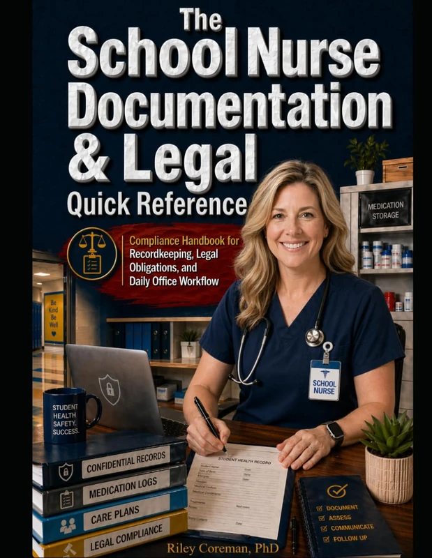 The School Nurse Documentation & Legal Quick Reference: Compliance Handbook for Recordkeeping, Legal Obligations, and Daily Office Workflow