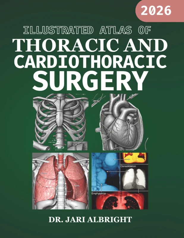ILLUSTRATED ATLAS OF THORACIC AND CARDIOTHORACIC SURGERY: High-Resolution Anatomic and Procedural Guidance with Step-by-Step Techniques and Complication Management (2026 Update)