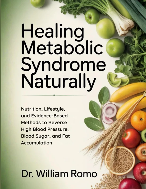 Healing Metabolic Syndrome Naturally: Nutrition, Lifestyle, and Evidence-Based Methods to Reverse High Blood Pressure, Blood Sugar, and Fat Accumulation