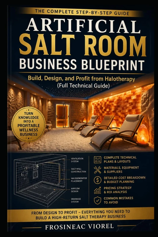 Artificial Salt Room Business Blueprint: Build, Design, and Profit from Halotherapy (Full Technical Guide) - Image 1