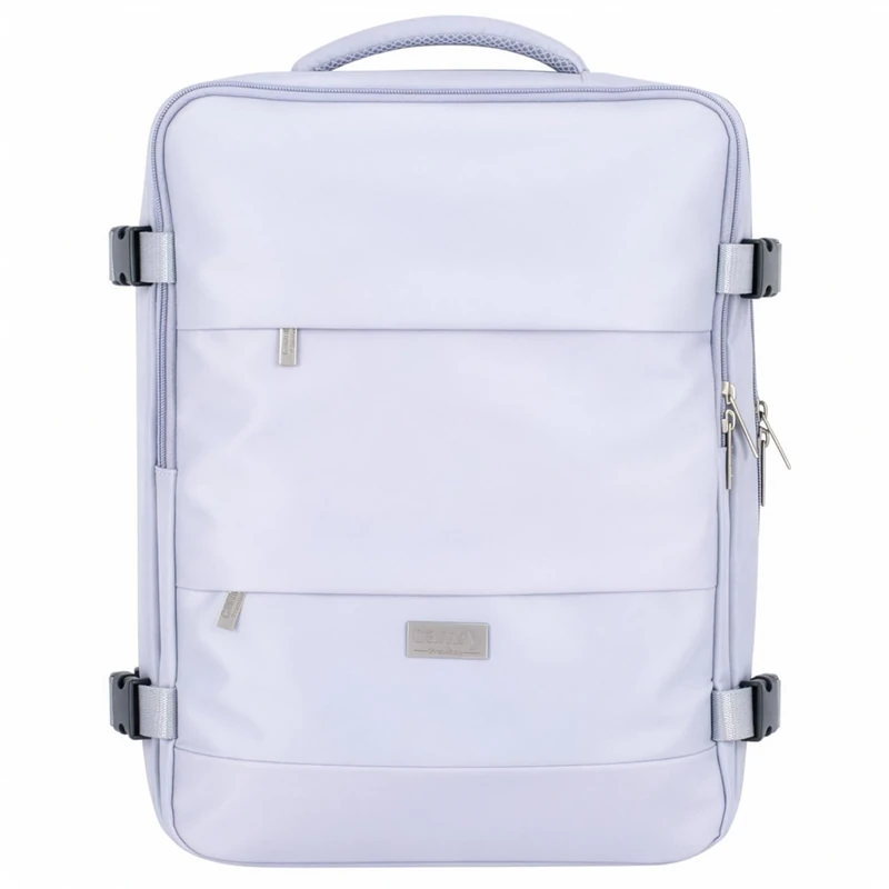 CAMRY Unisex Hand Luggage Backpack Hand Luggage Backpack, Purple, M, Classic - Image 1