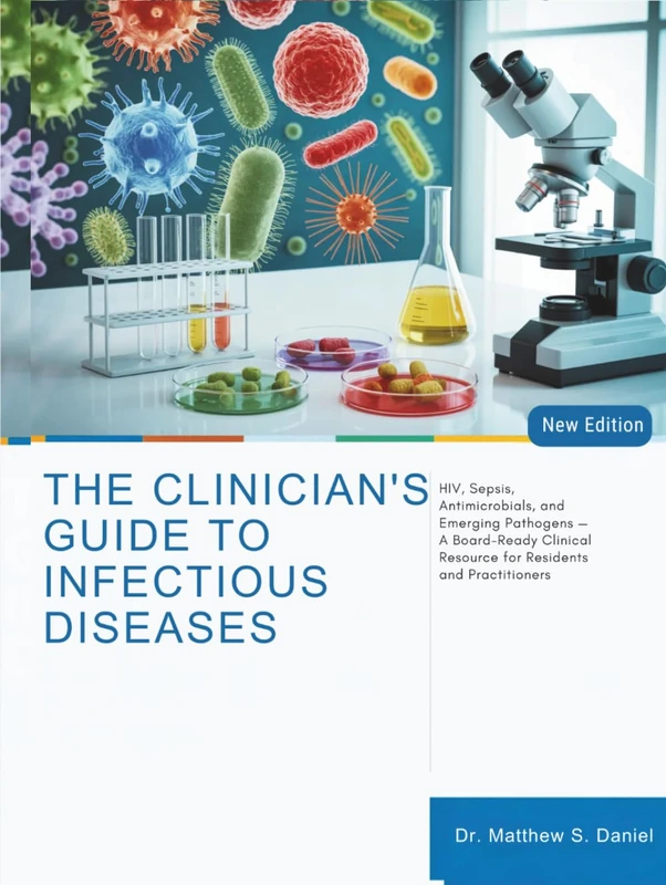 The Clinician’s Guide to Infectious Diseases: HIV, Sepsis, Antimicrobials, and Emerging Pathogens — A Board-Ready Clinical Resource for Residents and Practitioners