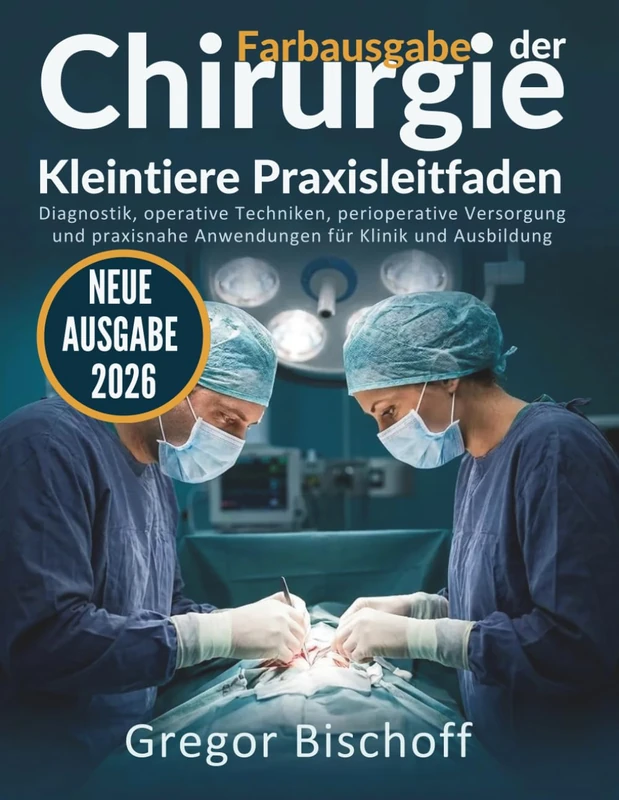 Chirurgie der Kleintiere Praxisleitfaden: Diagnostik, operative Techniken, perioperative Versorgung und praxisnahe Anwendungen für Klinik und Ausbildung