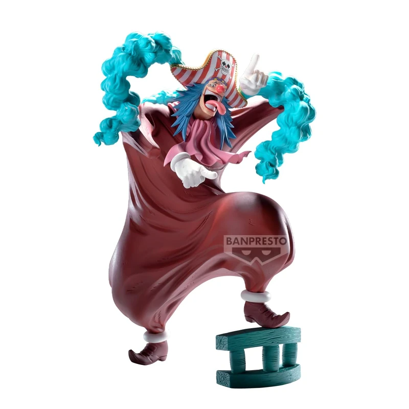 Banpresto One Piece Grandista Buggy Figure | 25cm PVC Statue | Official Banpresto Collectible | Iconic Buggy the Clown Pose | Non‑Articulated Anime Display Figure