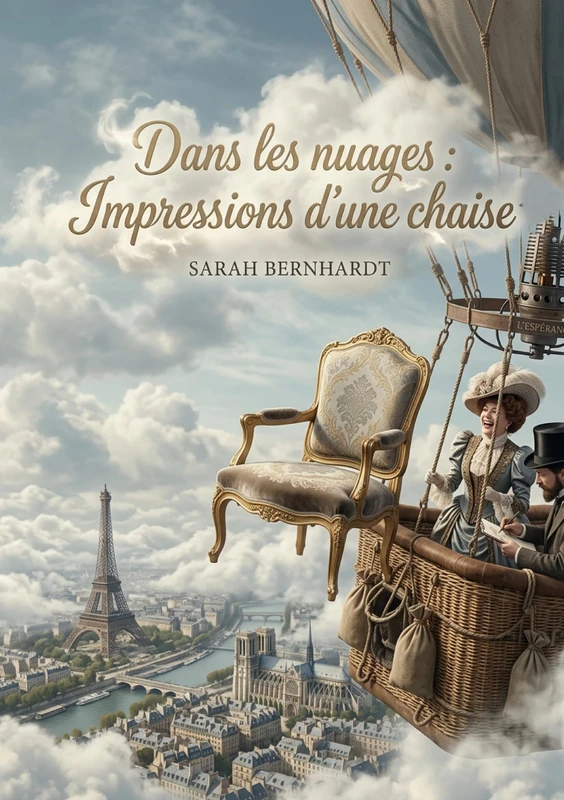 Dans les nuages: Impressions d'une chaise: Une aventure aérienne fantasque où une chaise de bois, témoin privilégié, partage ses réflexions sur un vol ... et Georges Clairin au dessus de Paris. - Image 1