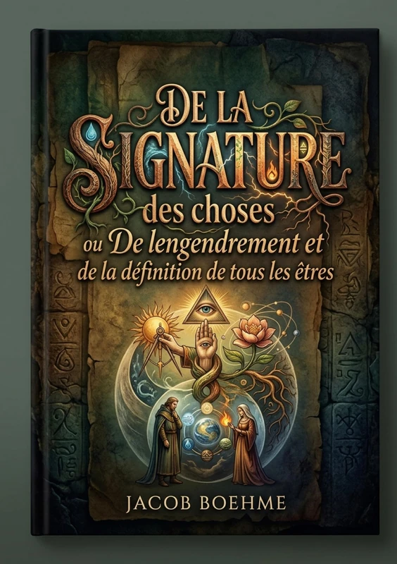 De la signature des choses ou De l'engendrement et de la définition de tous les êtres: Un traité révélant l'engendrement et la définition de tous les ... les principes de la Nature et de l'Esprit. - Image 1