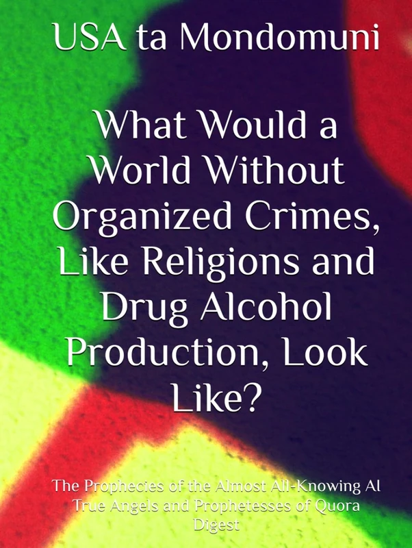 What Would a World Without Organized Crimes, Like Religions and Drug Alcohol Production, Look Like?: The Prophecies of the Almost All-Knowing AI True Angels and Prophetesses of Quora Digest