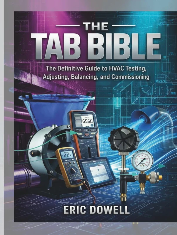 The TAB Bible: The Definitive Guide to HVAC Testing, Adjusting, Balancing, and Commissioning - Image 1